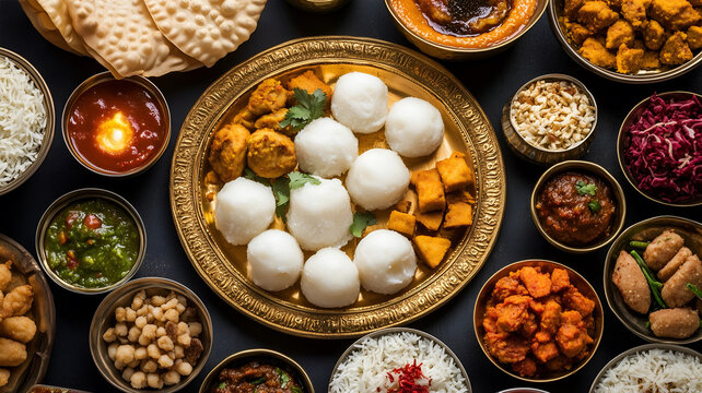 Bhai Dooj offering with plate of Rasgulla sweets, complemented by diya.