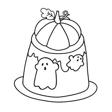 recommend clip art: Halloween Pumpkin Pudding 