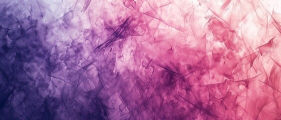 Obraz premium Abstract blend of purple and pink tones, resembling delicate silk folds or wispy clouds in a dreamy sky.
