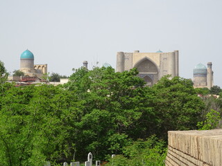 Samarkand, Uzbekistan, Shah-i-Zinda, silk road