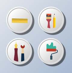 Big set icons: business, shopping, device, technology, medical, ecology, food & drink and many more for any cases of life using – vector