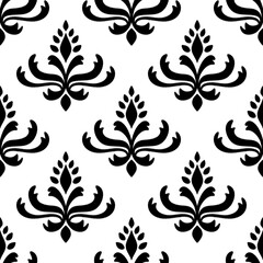 Ikat seamless pattern,