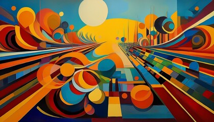 Fototapeta premium abstract modern art
