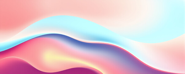 Abstract Colorful Wave Design