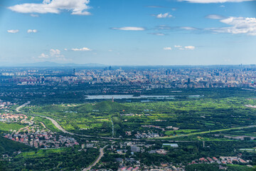 Overlooking the Summer Palace from Beijing Western Hills