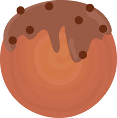 New York roll cromboloni illustration