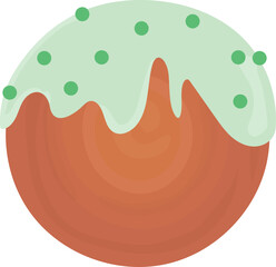 New York roll cromboloni illustration