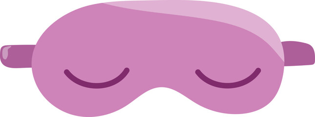 Sleep blindfold illustration