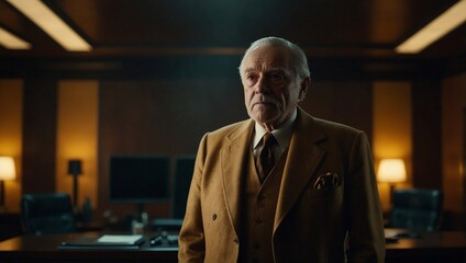 businessman in office