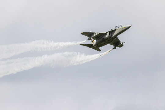 Italian M346 in an airshow in Austria
