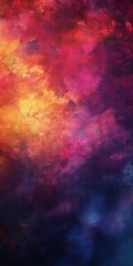 Obraz premium A vibrant abstract background featuring a blend of red, pink, and blue hues with a textured artistic pattern.