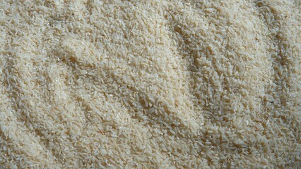 texture background of many rice grains