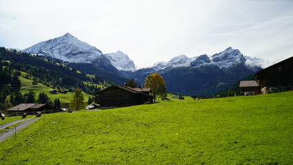 The Majestic Landscape of Gstaad, Switzerland