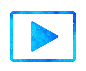 青い星空｜動画アイコン