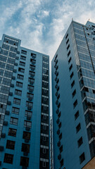 Fototapeta premium modern apartment complex in the city