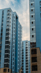Fototapeta premium modern apartment complex in the city