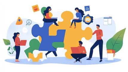 Asian and African American businesses adopting gamified team-building strategies, fostering fun and collaboration through competitive elements