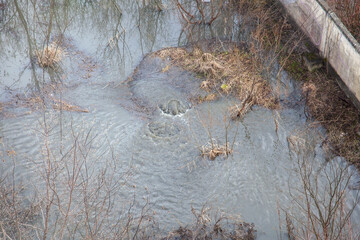 Burst of Main Water Pipeline
