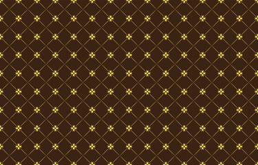 Tribal vector ornament. Seamless African pattern. Ethnic carpet with chevrons. Aztec style. Geometric mosaic on the tile, majolica. Ancient interior. Modern rug. Geo print on textile. Kente Cloth.
