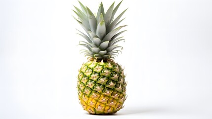 Close-Up of Pineapple Skin in Macro Photography