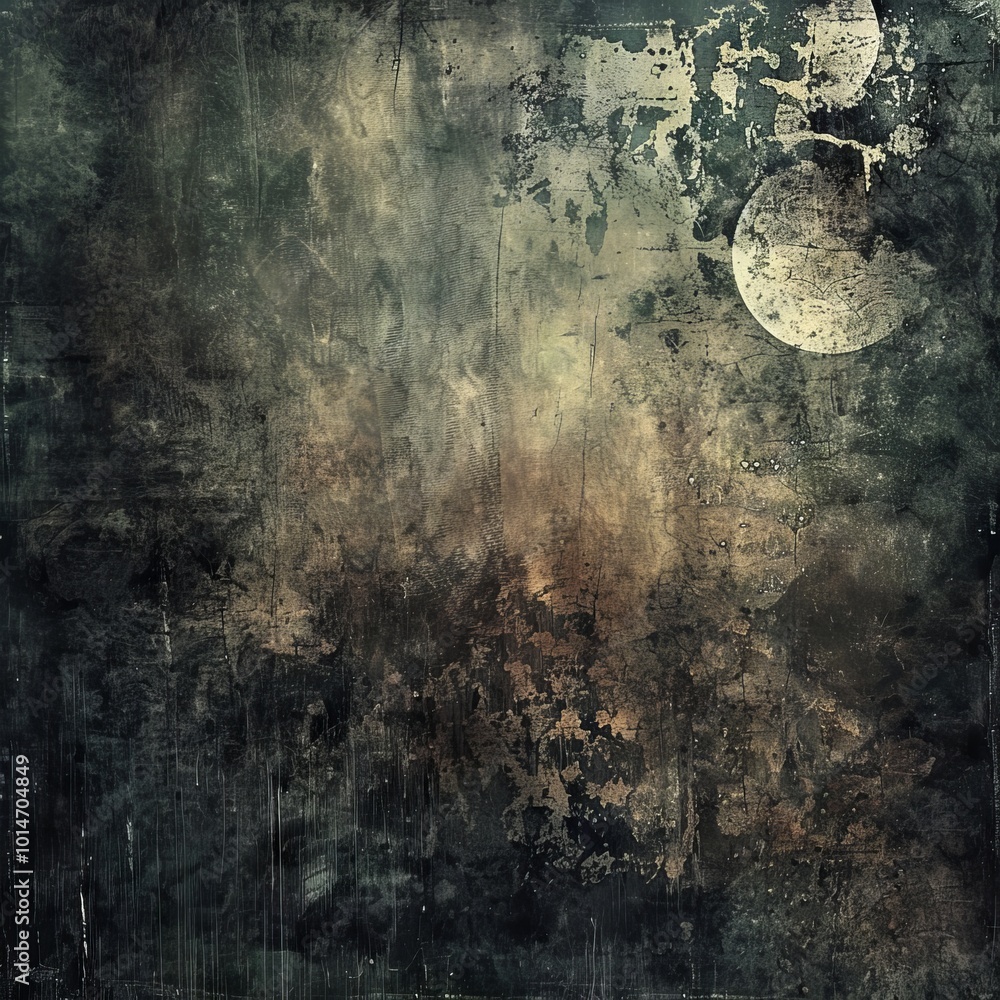 Aufkleber a high-resolution abstract grunge texture featuring dark tones and distressed patterns, perfect for 
