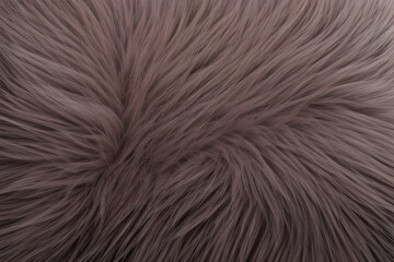 Fototapeta premium A close-up view of soft, fluffy fur texture. The fur appears smooth and wavy, creating a gentle, flowing pattern that adds depth and softness to the image.