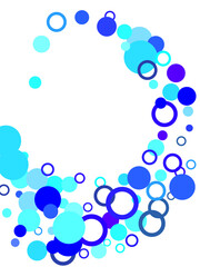 Abstract color blurs on dark background Vector background.Abstract symbol pattern listed as a design with disassembled shapes.   Shape shatter texture, square debris and destruction