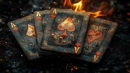 The Fiery Card: A Dangerous Game of Chance
燃えるカード: 危険な運試し.Generative AI