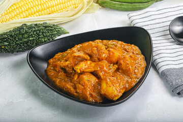 Indian cuisine - Kadai chicken masala