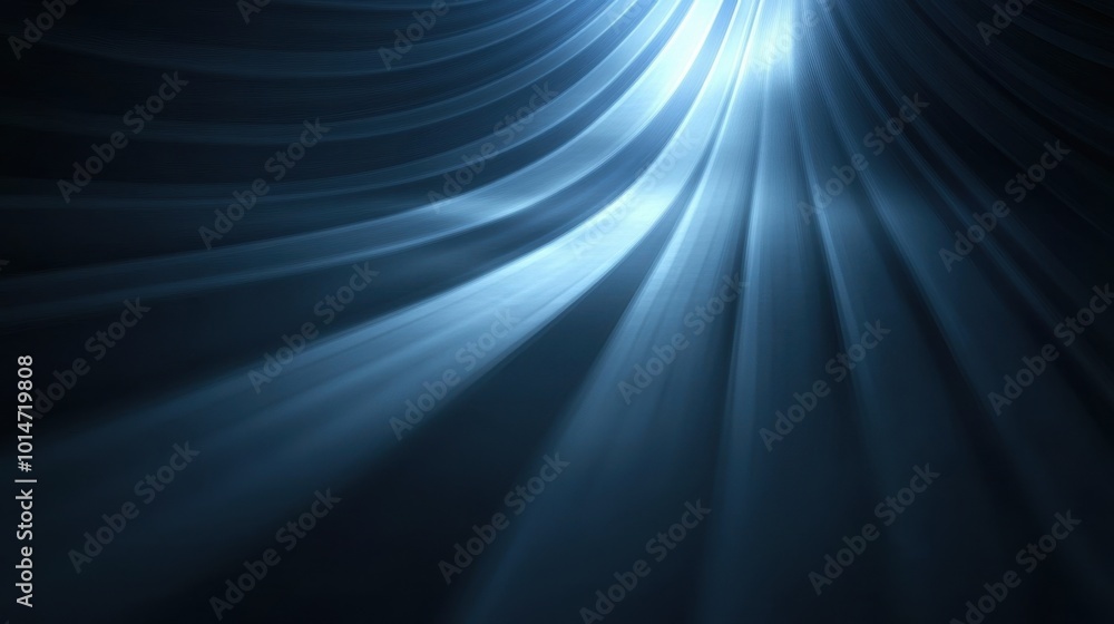 Poster clean and modern abstract background in dark blue with diagonal lines and a central blank space.