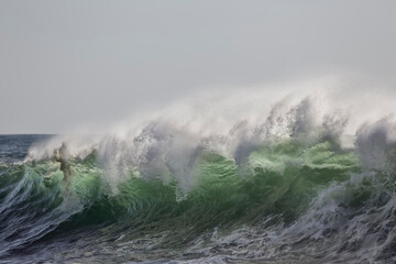 Breaking green wave