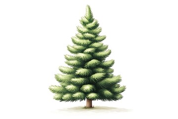christmas tree fir or spruce