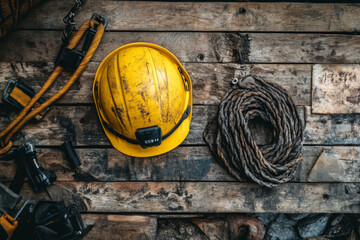 Dusty Ground at a Forgotten Construction Site