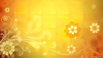 Stunning Abstract Background Featuring Floral Swirls: Perfect for Digital Art