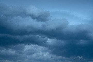 Sky with dramatic clouds