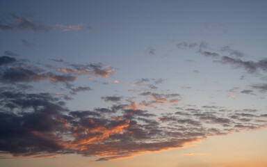 Obraz premium Sky with clouds