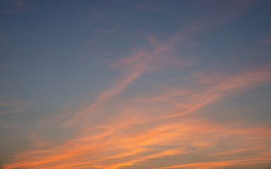 Sky with clouds