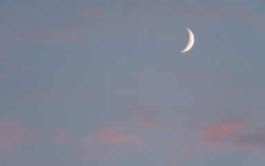 Sky with moon
