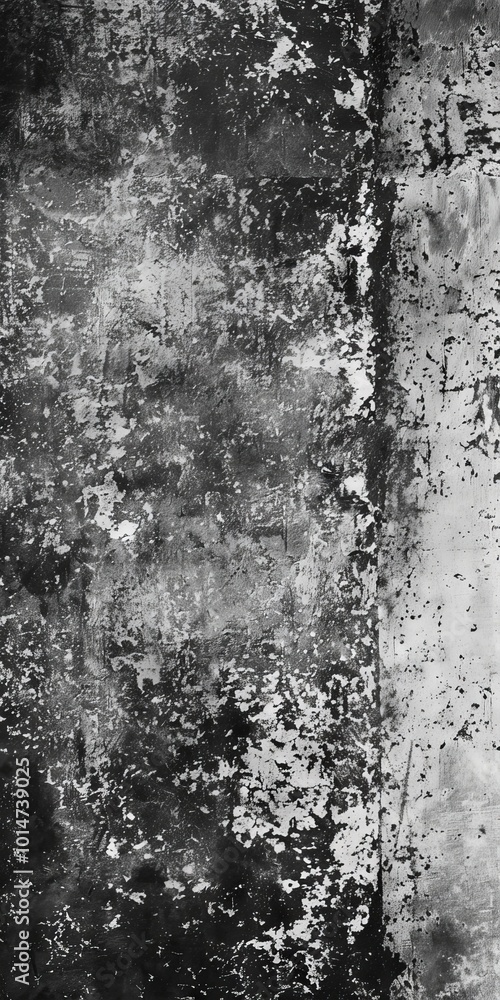 Aufkleber high-resolution abstract grunge texture background featuring black and white distressed surface patt