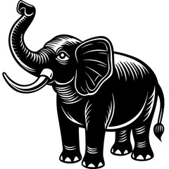 Adorable Kawaii Elephant Vector Illustrations for Cute Designs