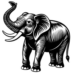 Adorable Kawaii Elephant Vector Illustrations for Cute Designs