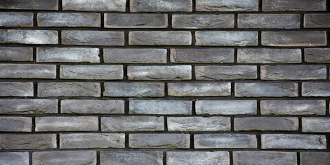 Decorative brick for house facade background