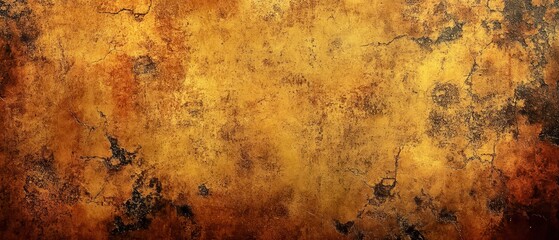 Textured golden surface with warm tones, perfect for backgrounds or artistic overlays.