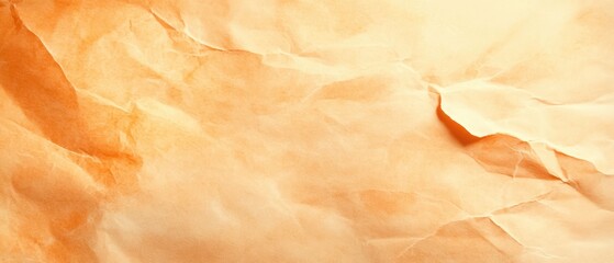 Textured orange and beige background with creases, perfect for creative projects and design applications.