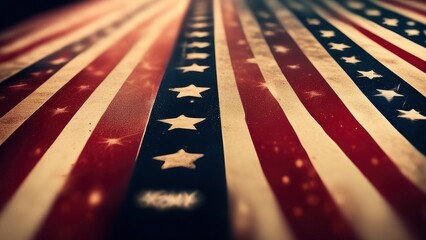 Obraz premium us flag background