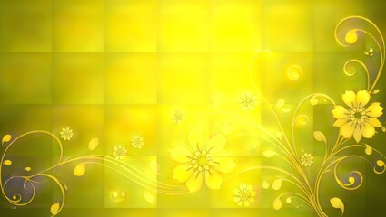 Stunning Abstract Background Featuring Floral Swirls: Perfect for Digital Art