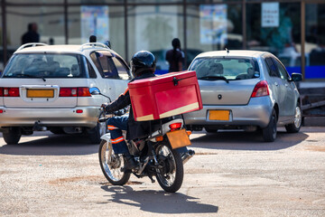 African delivery man © poco_bw