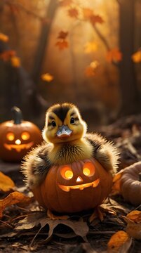 Halloween with Chicken, Halloween Background
