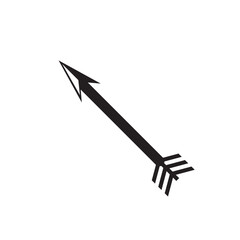 bow arrow icon vector eps