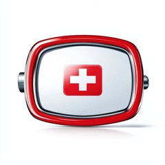 Obraz premium Design a creative rear view emergency concept, full of surprises